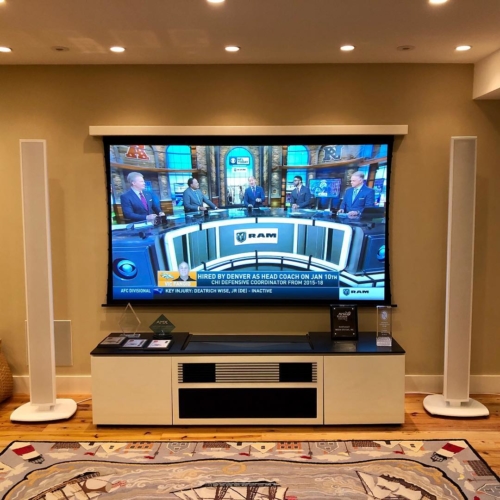 110" Solo Pro with Short Throw optic - Nantucket Media Systems
