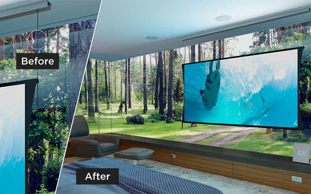 Screen Innovations Zero-G Rollable TV Available in New Flavors