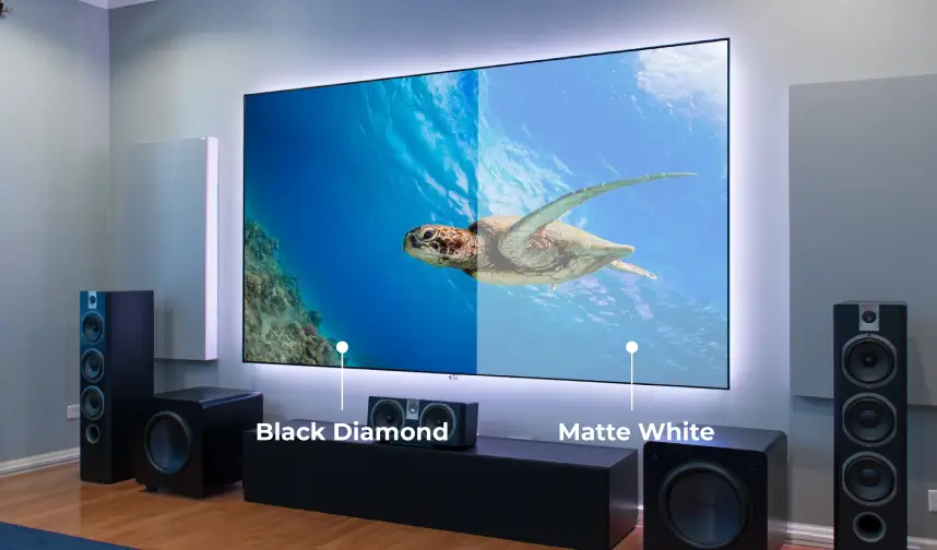 SI Black Diamond Fusion ALR Projection Screen