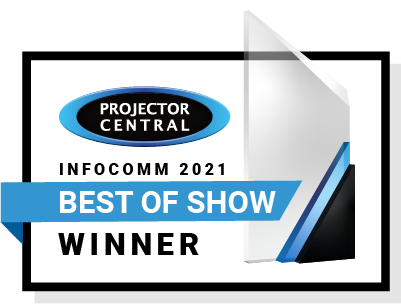 Projector Central - InfoComm 2021 - Best of Show Winner