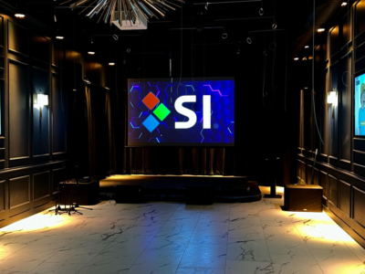State-of-the-Art Event Venue Delivers Stunning Imagery Courtesy of 164-Inch Ambient Light Rejecting Projection Screen from Screen Innovations