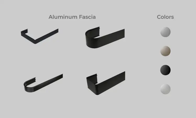 SilenTrac - Aluminum Fascia
