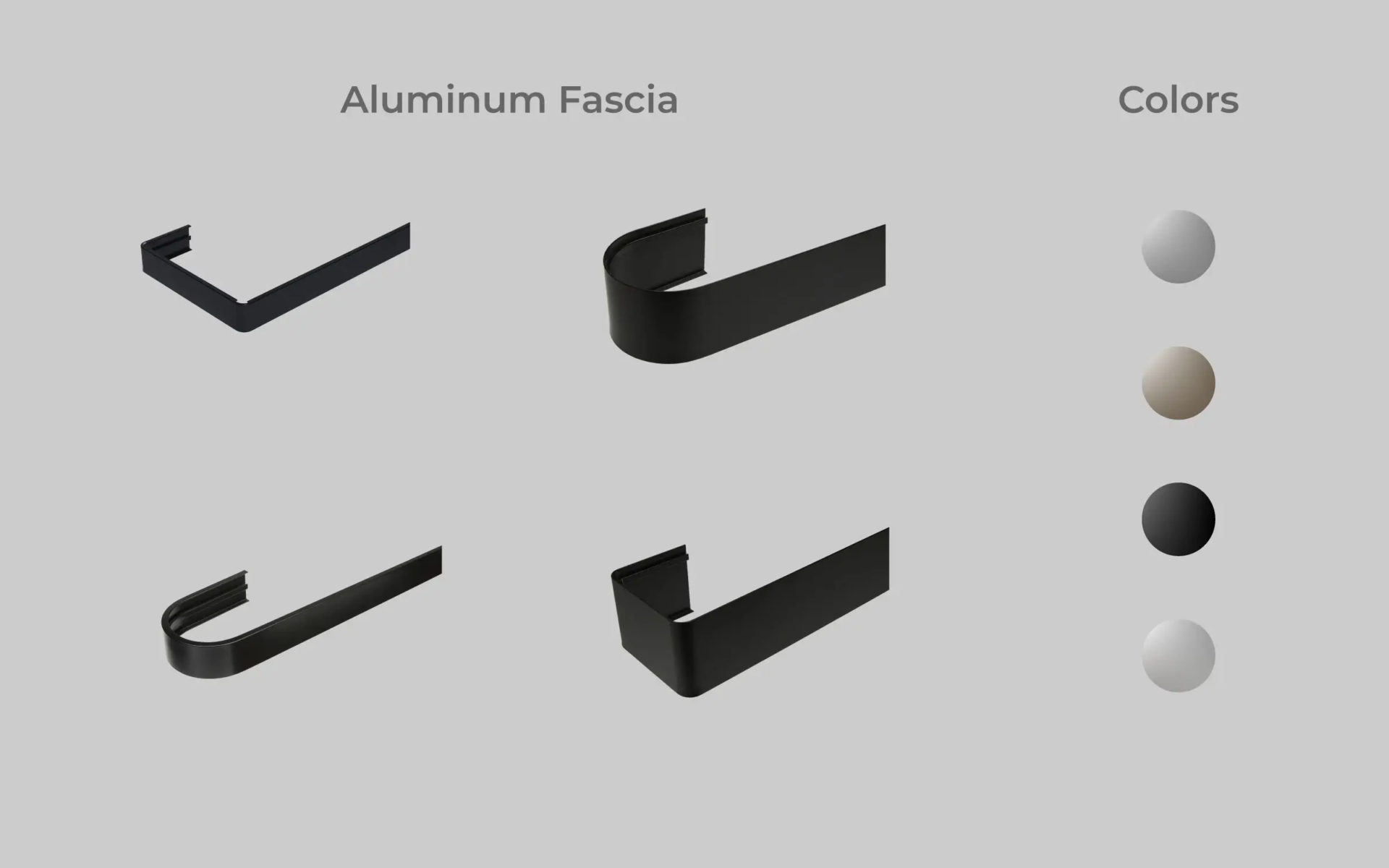 SilenTrac - Aluminum Fascia