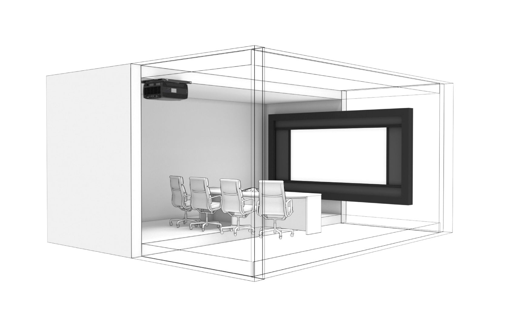DT Dynamic-4 Closed Meeting Room
