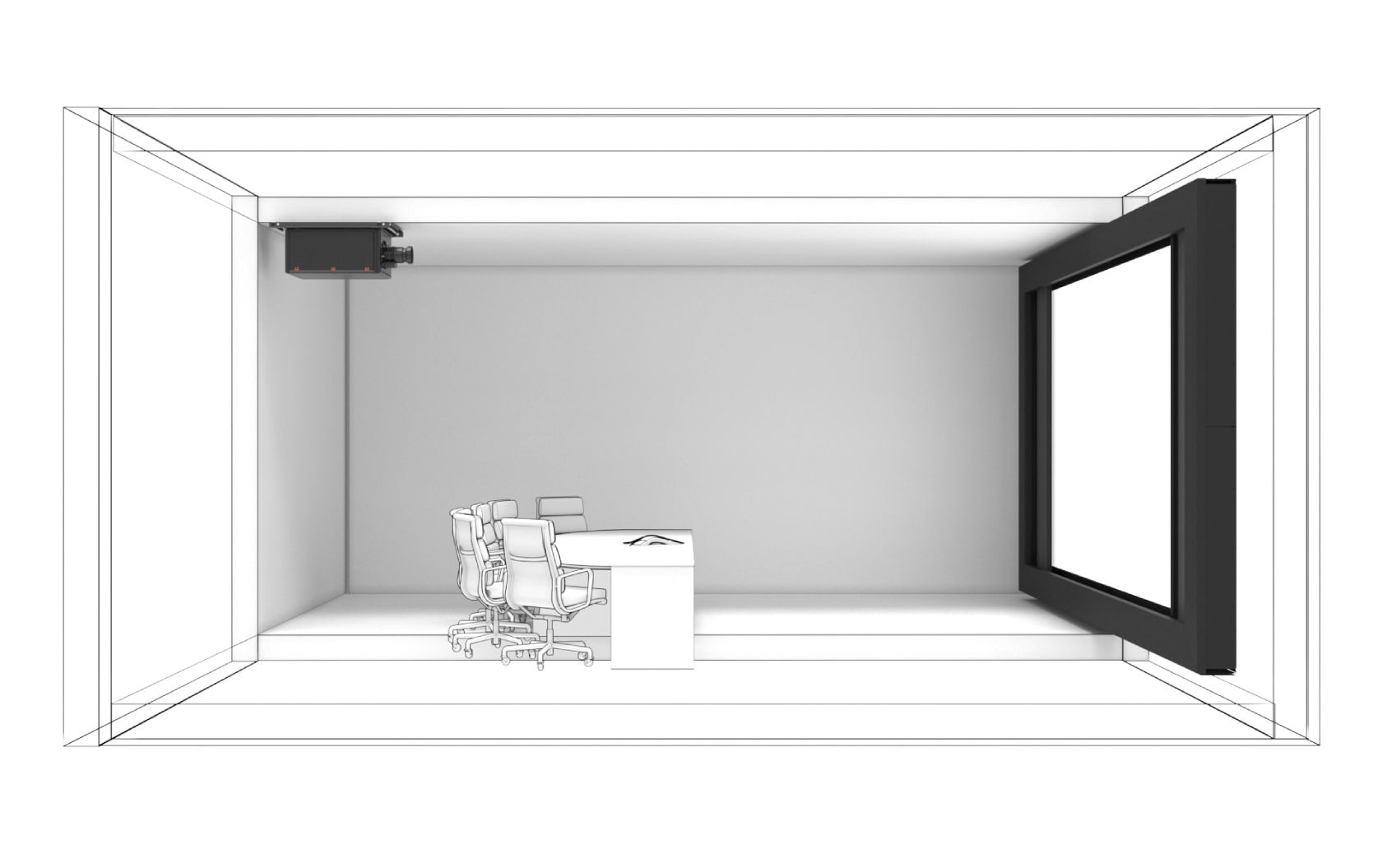 DT Dynamic-2S-XL Closed Meeting Room