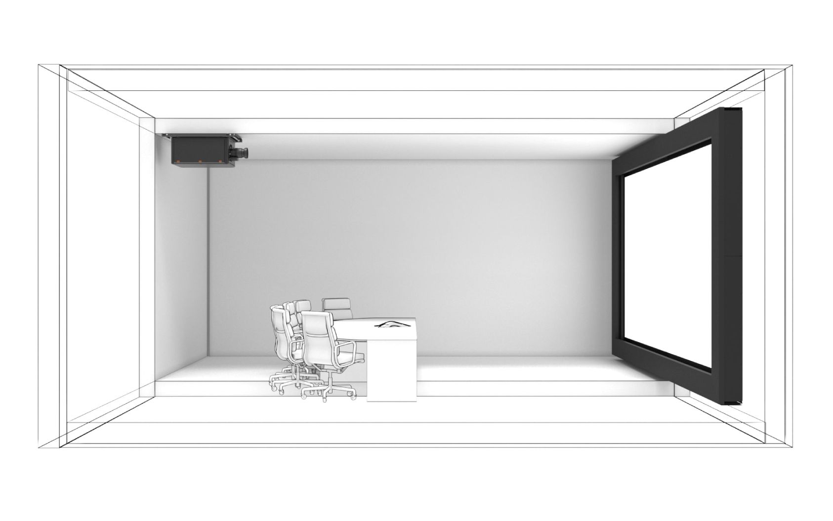 DT Dynamic-2S-XL Open Meeting Room