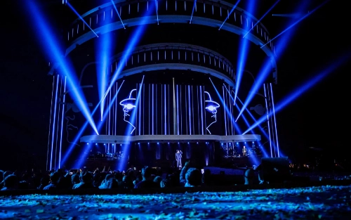 CarbonBlack Mesh Holographic - Works With All Projectors