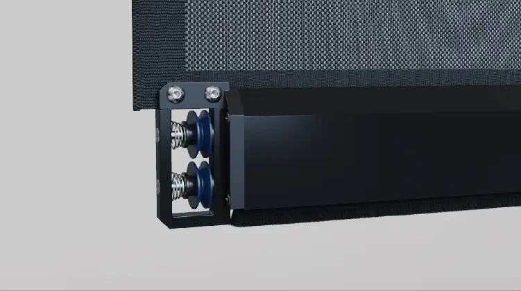 KAOS Patented V-Screen Retention System Patented V-Screen Retention System