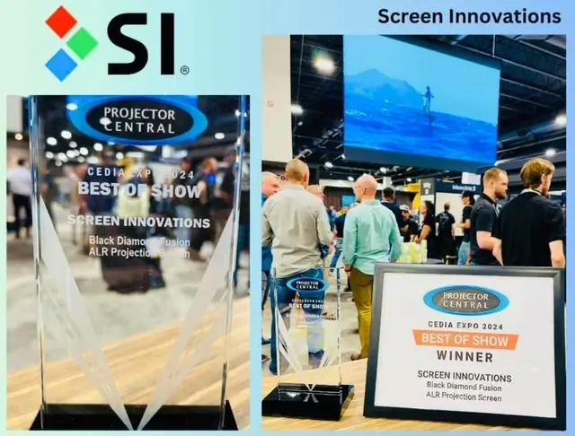 Black Diamond Fusion ALR - Projector Central 2024 Best of Show Award CEDIA