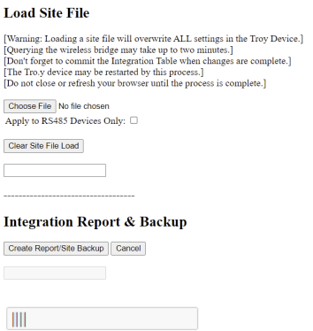 Load Site File
