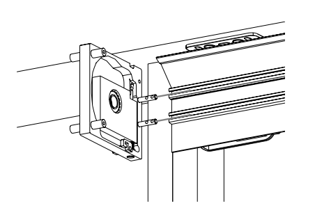 Wall bracket mounted to window jamb with motor-side end cap attached to shade extrusion