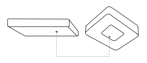Two Solo Connect units shown from different angles: side profile and top-down isometric view
