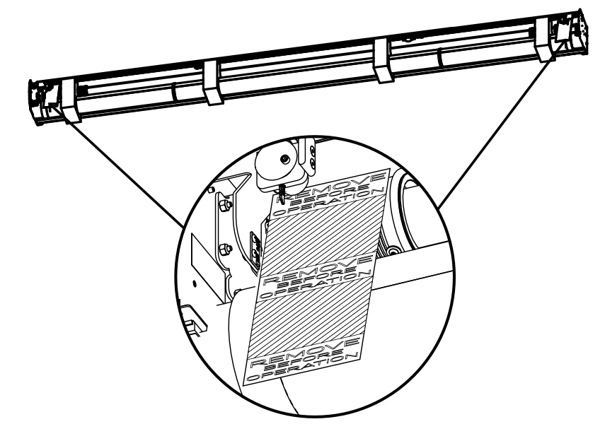 Magnified callout showing