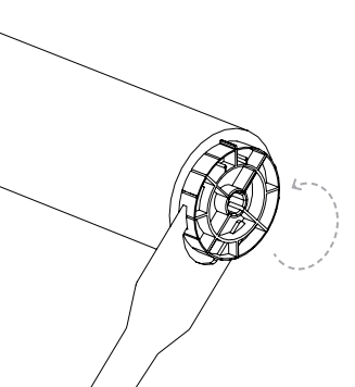 Shade roll end cap with spanner wrench turning limiter counter-clockwise to adjust upper limit
