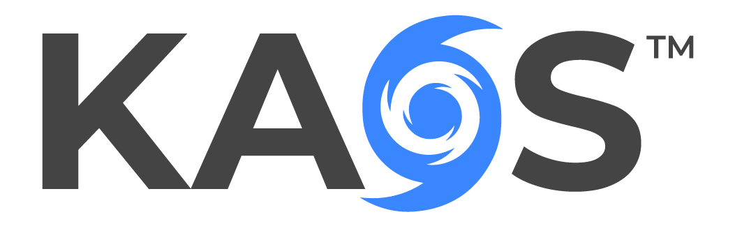 KAOS Motor logo showing Screen Innovations branding