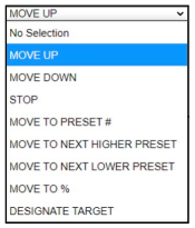Command Dropdown