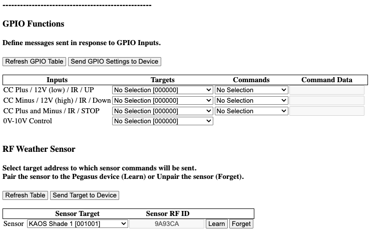 Sensor Result