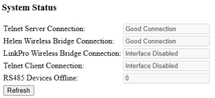 Bond Good Connection in TRO.Y Dashboard