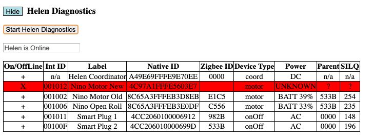 RS-485 Diagnostics