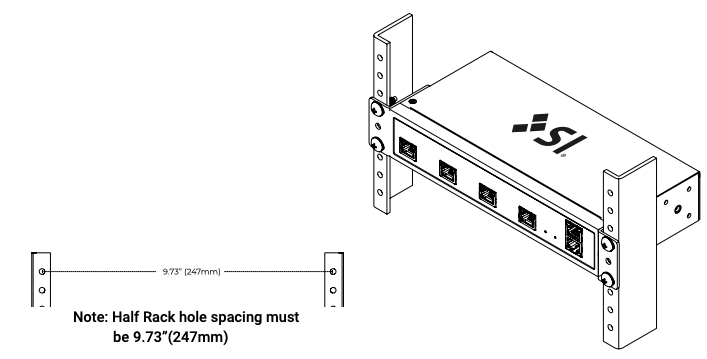 Half Rack Mounting