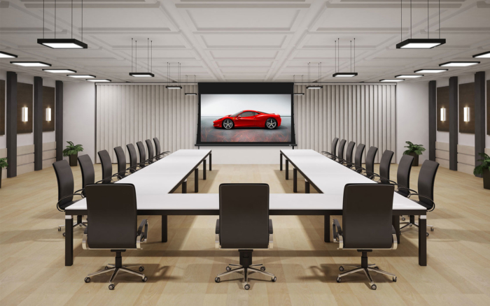 3 Motorized Conference Room