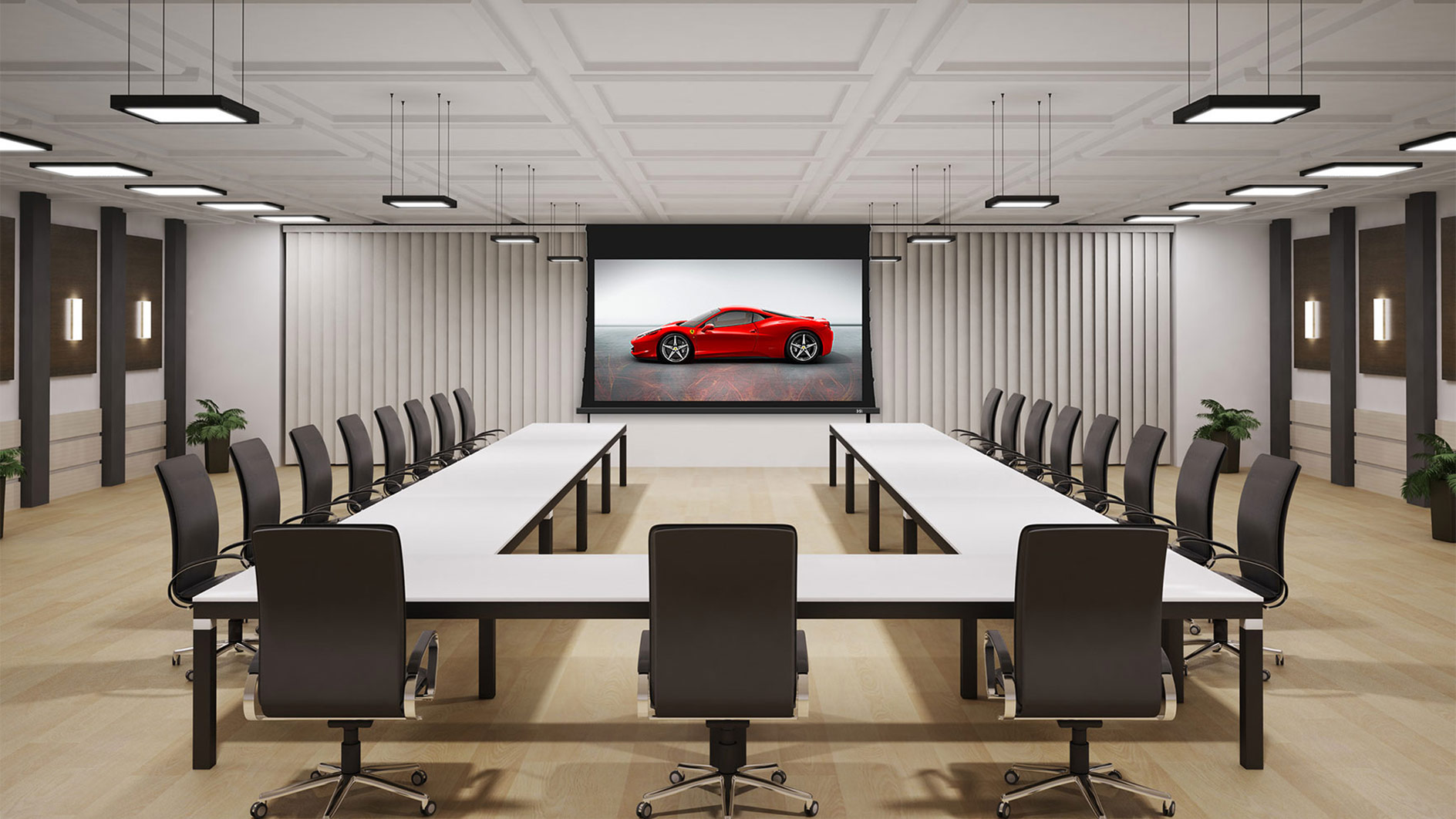 3 Motorized Conference Room 3 motorized external