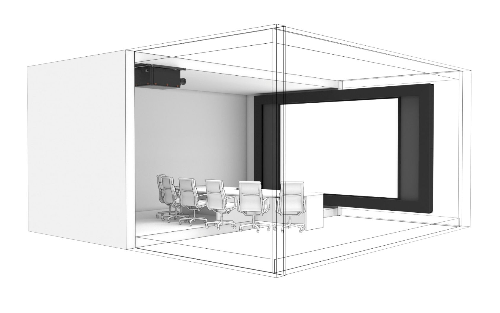 DT Dynamic-2S-XL Closed Meeting Room