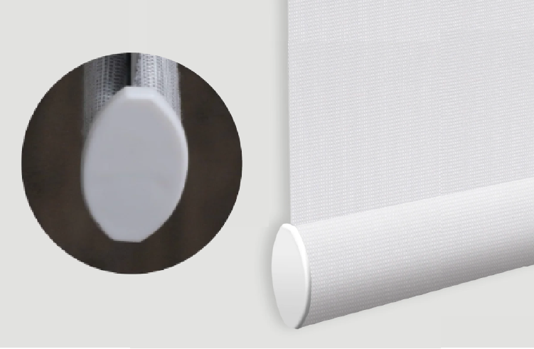 Niño Roller Shades – Fabric Wrapped Weightbar Nino Roller Shades - Fabric Wrapped Weightbar