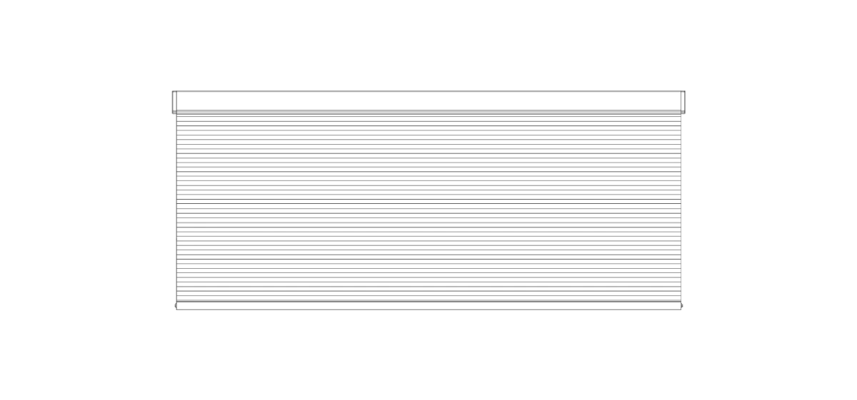 Niño Cellular Shades Spec Drawing