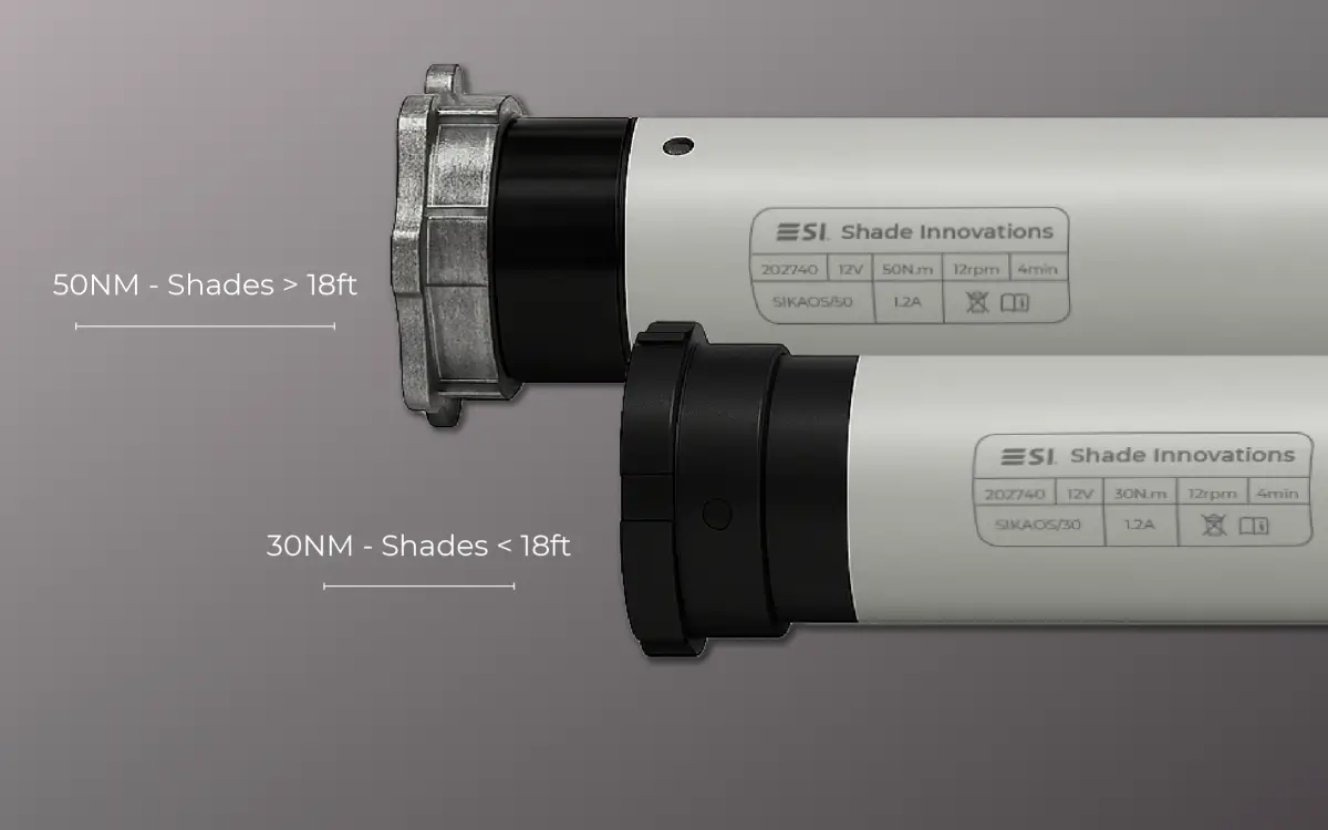 KAOS™ Front Projection Shade Innovations Motors
