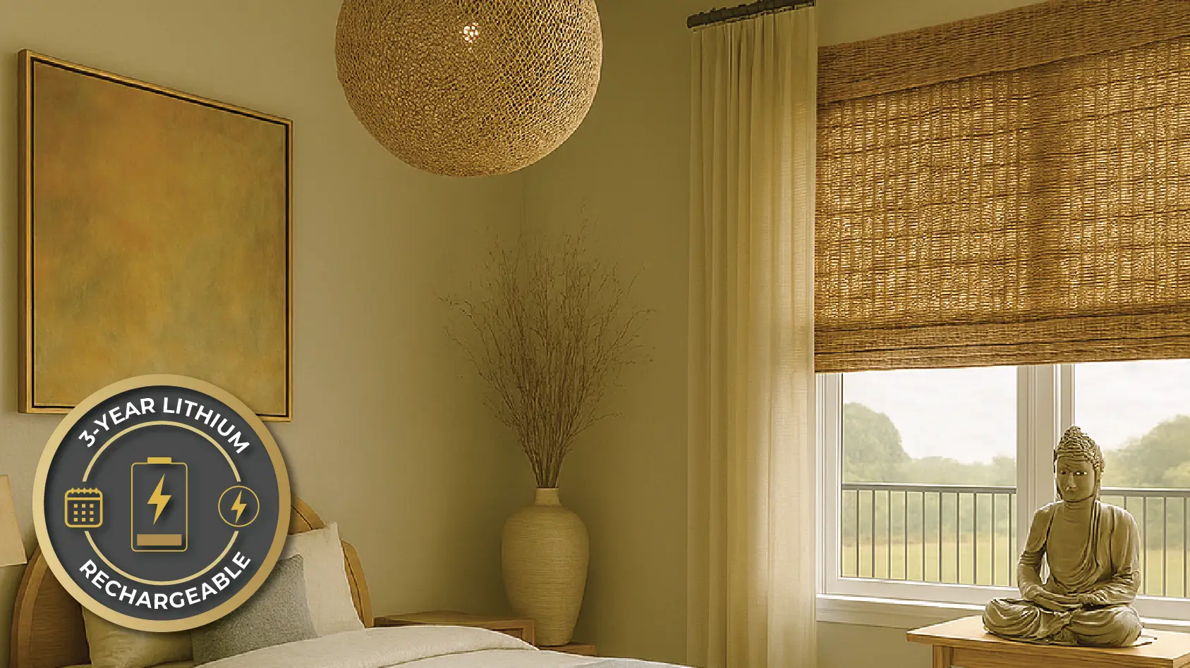 Nino Woven Woods - 3-Year Lithium Battery